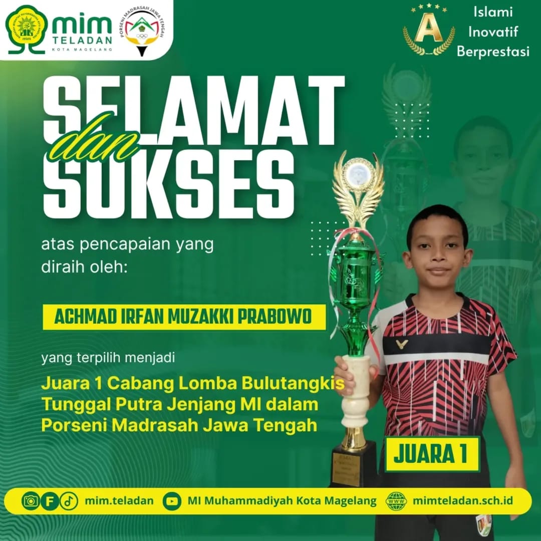 Siwa Berprestasi Ajang Porseni Jateng 2025